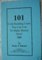Rudy T. Hunter - 101 Cold Reading Lines You Can Use To Make Money Now